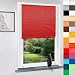 Produktbild Aluminium Jalousie nach Maß, Endloskette, Kette, Monocomando, Maßanfertigung, für Fenster und Türen, Alu, Fenster, Klemmfix ohne Bohren (Rot, Höhe: 100cm x Breite: 120cm)
