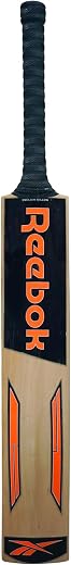 Reebok Striker Pro English Willow Cricket Bat for Leather Ball | Adult Short Handle Professional Grade Bat for 15+ Years |...