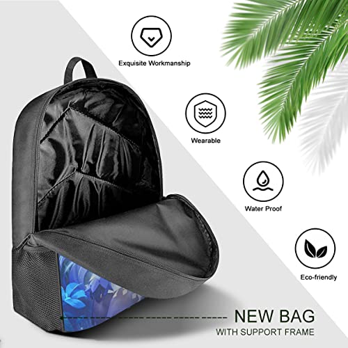Bitfill 17 Inch Anime Backpack Lightweight Travel Casual Daypack 3D Printing Laptop Backpacks Gifts #TOP1