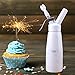 Produktbild BTdahong 0.5L Sahnespender Sahnesiphon Creme Whipper + 3X Zusätzliche Düsen, Sahne-Geräte für Küchen Aluminium