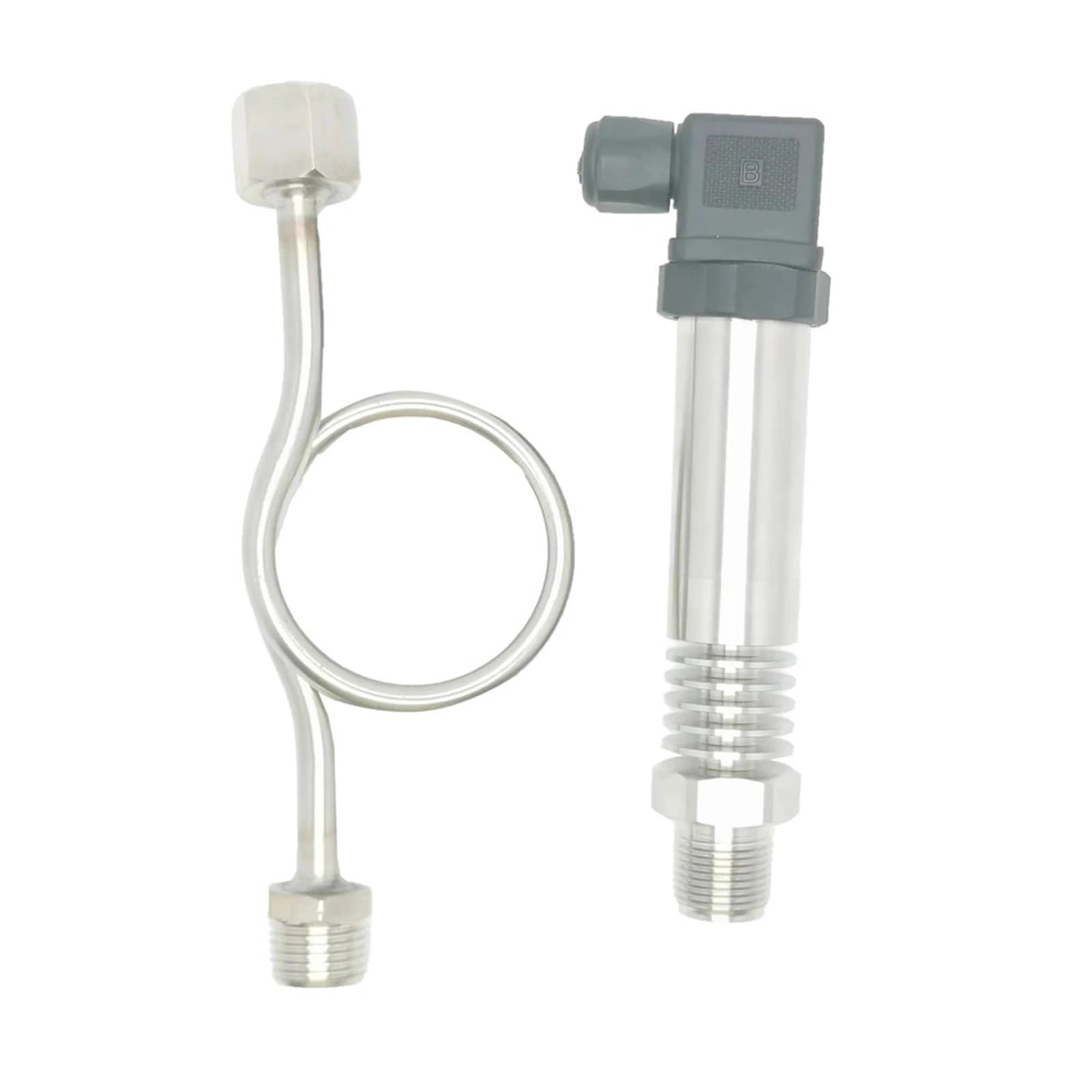 Transmetteur de pression silicium diffusion 4-20mA capteur inox pour mesure eau huile