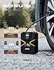AstroAI Tyre Inflator Air Compressor 12V DC, Digital Car Tyre Pump 150 PSI, Preset Tyre Pressure & Auto Shutoff, Electric Air Pump for Car Tyres, Bicycles, Other Inflatables (Black&Yellow) #3