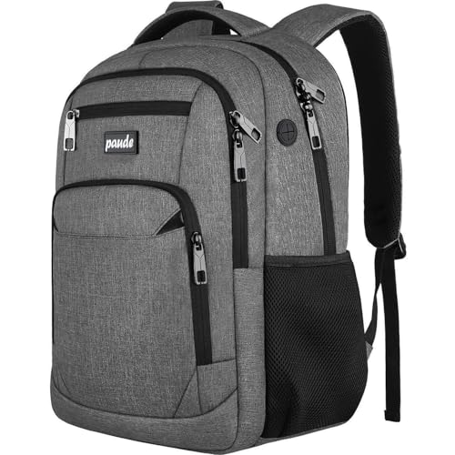 Image of Paude Backpack for Women and Men,School College Backpack 15.6 inch Laptop bookbag with USB Port for High School Student
