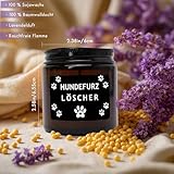 Geschenke für Hundebesitzer Frauen Duftkerze mit Spruch - Hundefurz Löscher Lustige Geschenk für Hunde Liebhaber Frau Freundin zum Geburtstag Valentinstag Weihnachten Geburtstagsgeschenk für Frauen