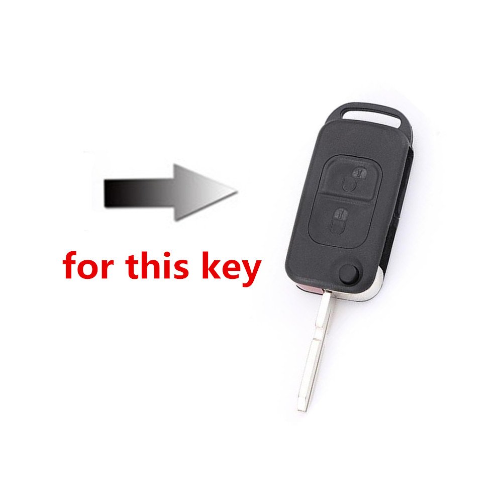 Custodia In Silicone Per Chiave Auto Mercedes - Modelli SLK, W168, W202, W203 (E113 Aces) - 5