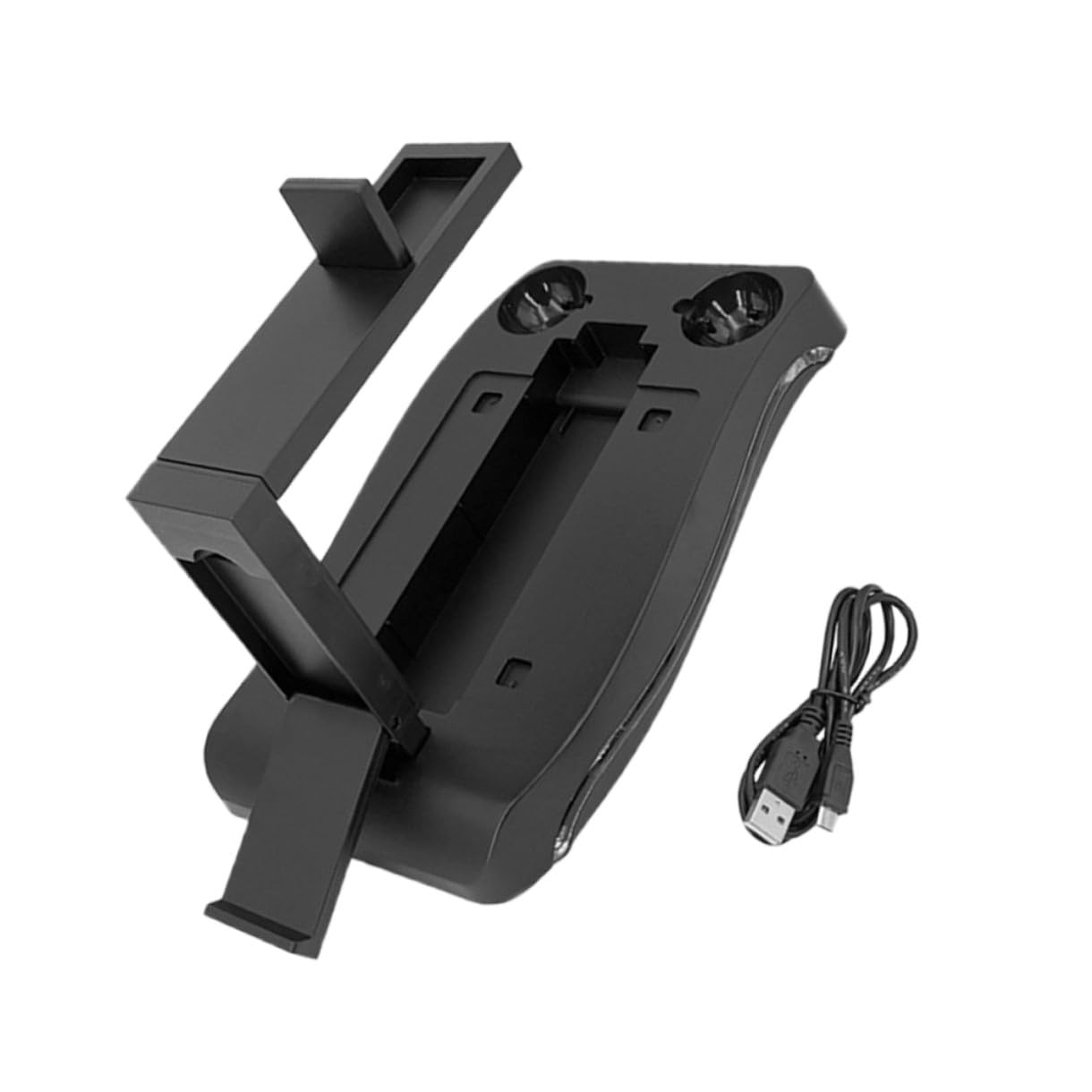 Veemoon Stazione di Ricarica per Controller Vr, Supporto e Organizer in Abs Nero, per Console Gioco Vr, Accessori Gaming