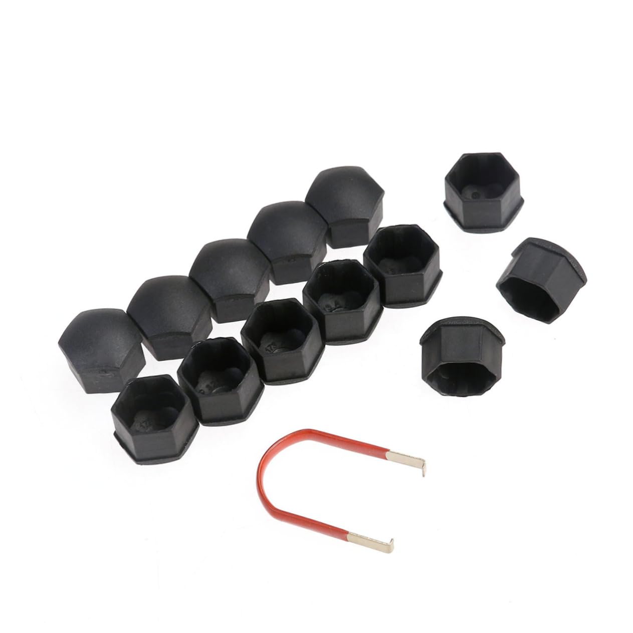PRETYZOOM 20pcs Wheel Nut Cover Bolt with Removal Tool Caps for Enhanced Wheel Finish and Corrosion Protection