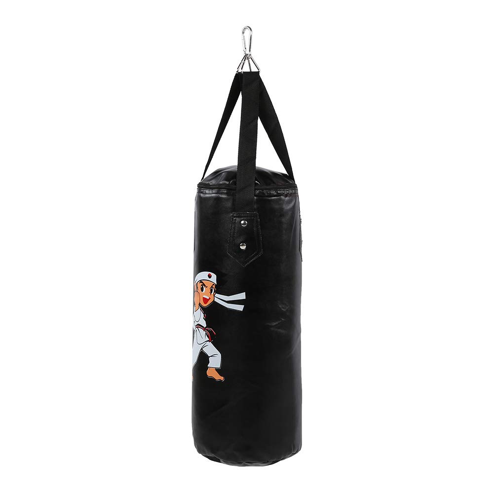 Saco de Arena de Boxeo para niños Equipo Hueco de Entrenamiento MAGT Duradero Sanda Muay Thai Negro