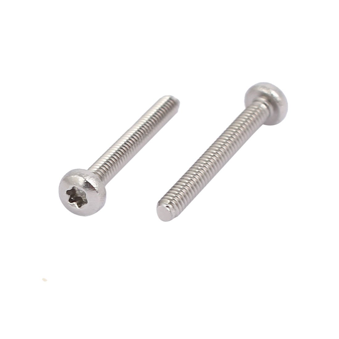 Sourcingmap M2 x 16mm 304 Stainless Steel Torx Pan Head Screws Bolts Fasteners 20pcs, Silver, M2x16mm - Image 2