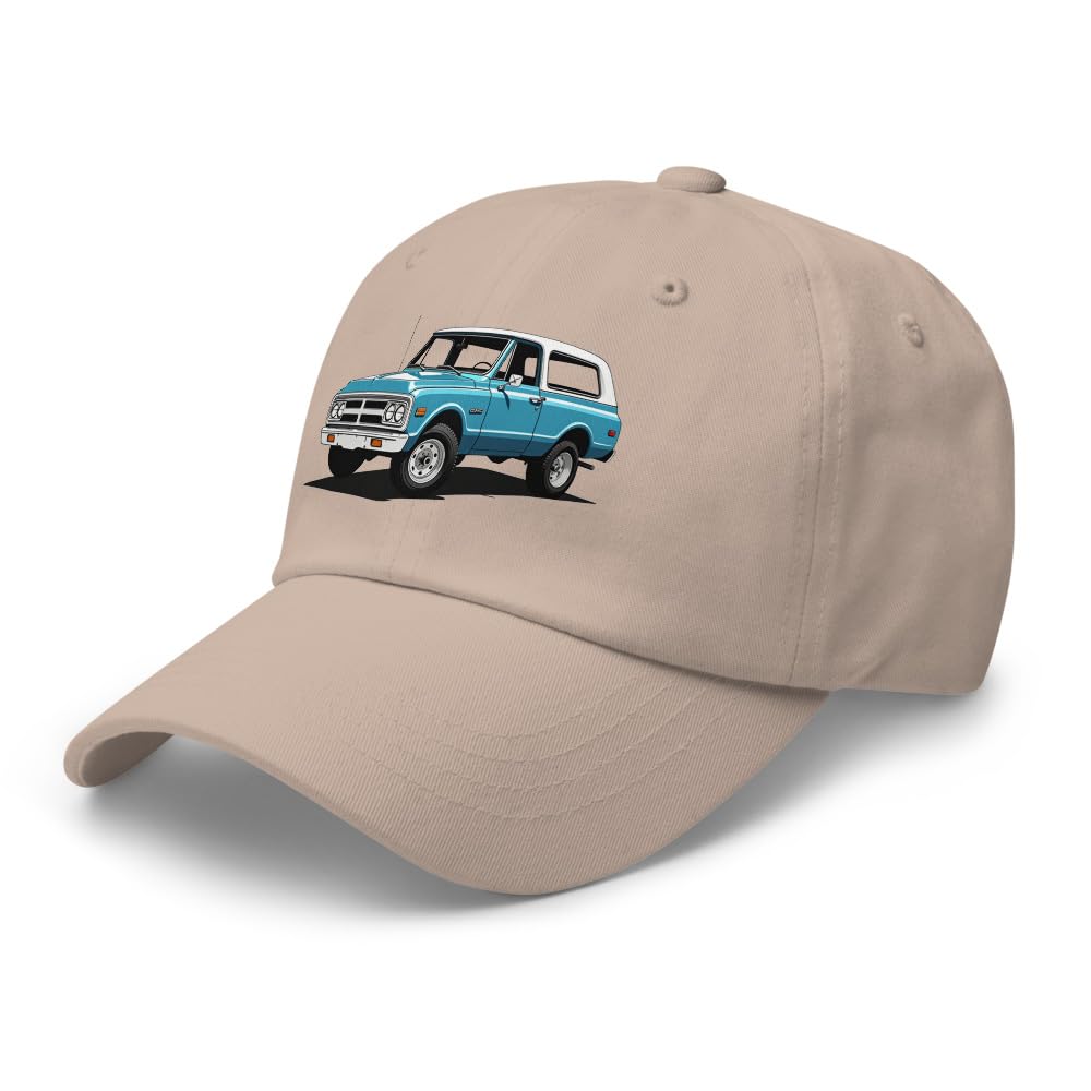 1969 Jimmy Classic Truck Dad Hat - Vintage 4x4 Off-Road Retro Czapka Kamień