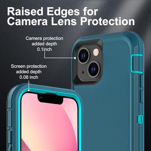 Coque iPhone 13 Mini de qualité militaire protecteur écran verre