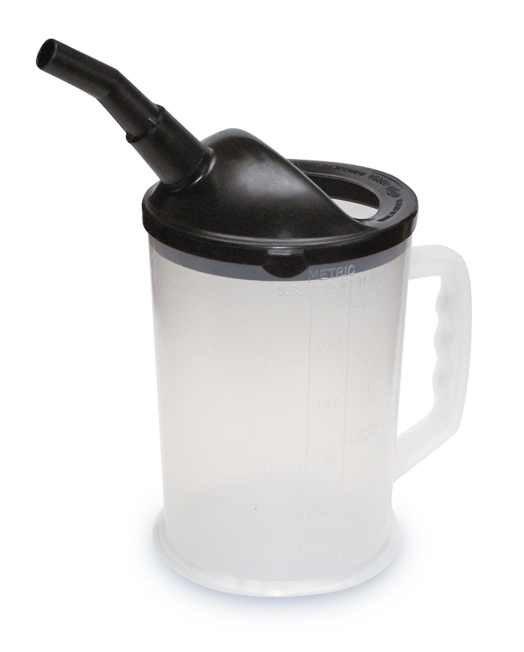 WirthCo 94046 Funnel king Heavy Duty Graduated Measuring Container with Spout - 4.5 Quart Capacity by WirthCo