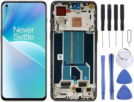mobile phone replacement parts amoled lcd screen for oneplus nord 2t cph2399 cph2401 digitizer full assembly with frame lcd display