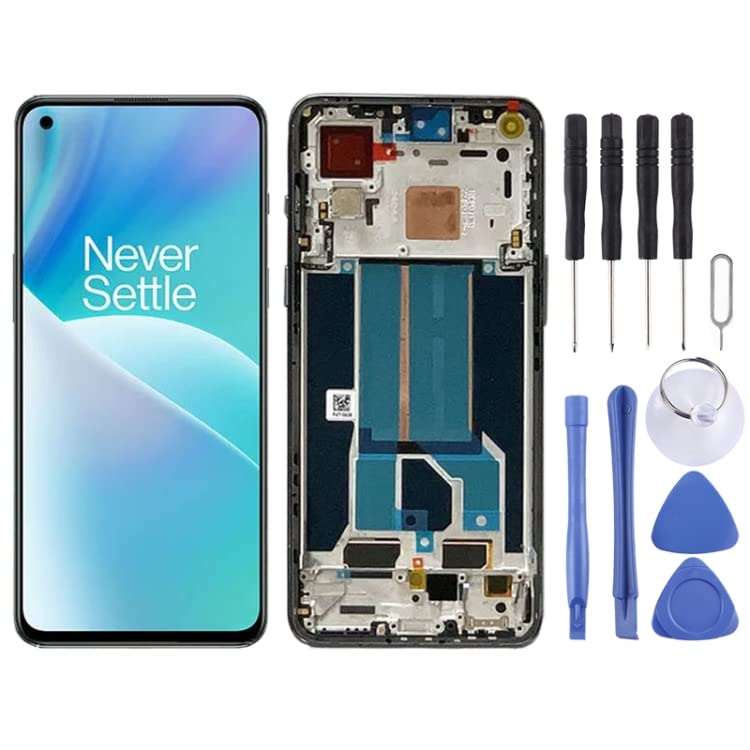 Écran LCD AMOLED pour OnePlus Nord 2T réparer tactile cassé noir