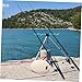 Abaodam Deep Water Fishing Float: Heavy Duty Pool Buoy Float Fishing Marker for Kayak Tow Line Anchor Marker Buoy Beige 15cmx 20cm