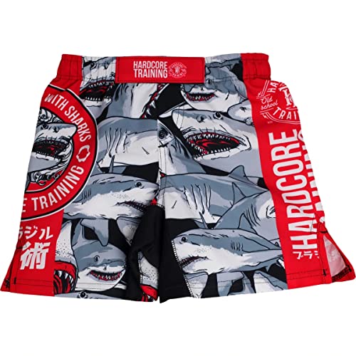 Short de boxe enfant élastique pour entraînement intensif de MMA