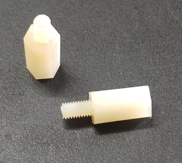 Nylon PCB Spacers M3x10mm (40pcs) Height Bolt Stackable Studs-image-26