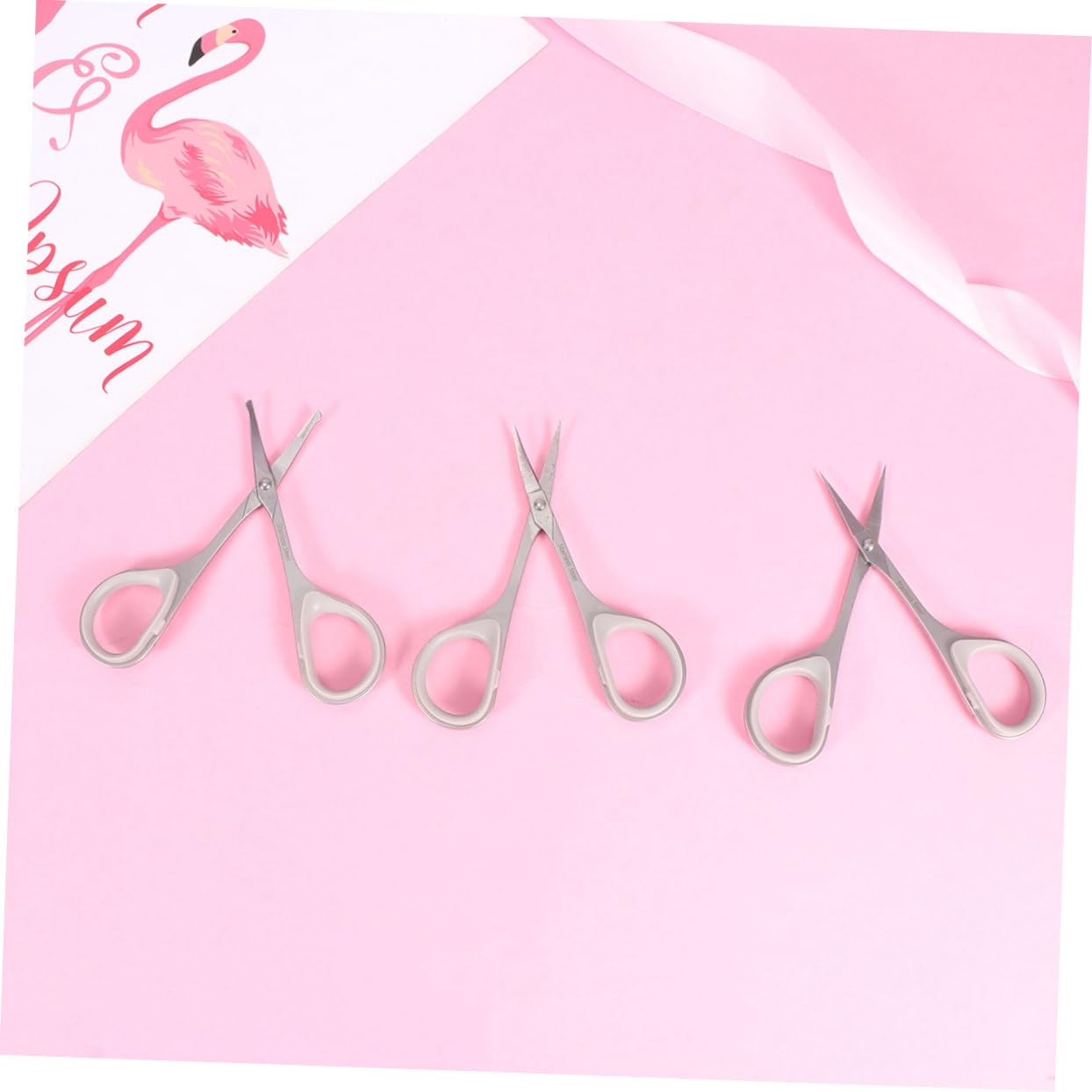 Beaupretty 9 Piezas Recortador De Pelo De La Nariz Tijeras De Cejas Tijeras De Vello Facial -tijeras Puntiagudas Cortapelos Para Orejas Cizalla Para Pelos De Las Orejas Tijeras De Uñas Rostro