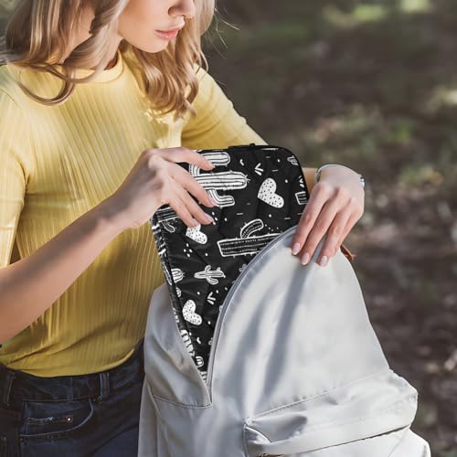 Funda para portátil 13-14 pulgadas impermeable negra miniatura 6