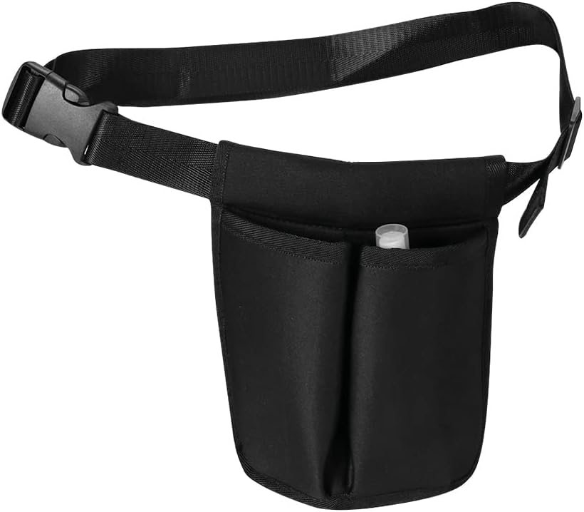 Massage Bottle Holster Durable Waist Pack Spa Double Lotion Oxford loth Heavy Duty Essential Oil Dispenser Adjustable Soft Holder Accessories