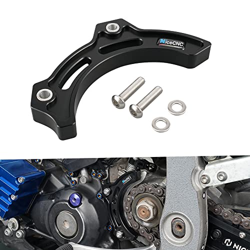 Nicecnc Black Case Saver Sprocket Cover Guard Compatible With Yamaha Yfz450R 2009 2010 2011 2012 2013 2014 2015 2016 2017 2018 2019 2020 2021 2022 #TOP5