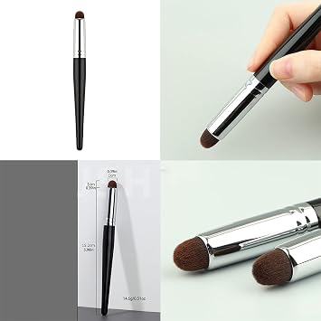 Magik 1-2Pc Tapered Concealer Soft Mini Kabuki Synthetic Foundation Under Eye Brush (1 pack)