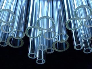 Devardi Glass COE 33 Boro Tubing, 100 Clear Borosilicate 12