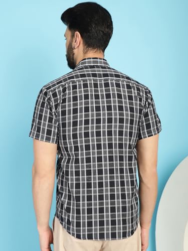 Image of Indian Needle Men's Checkered Regular Fit Shirts