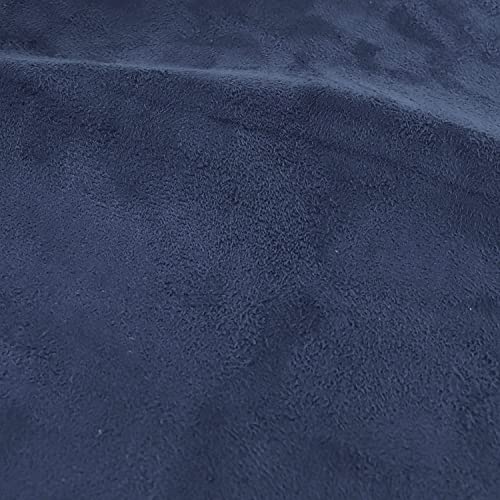 Homchek Car Suede Headliner Fabric 96'' L × 60'' W Foam Backing Material 1/9'' 3Mm Diy Home Auto Roof Repair Protect A/B/C Pillar Craft Carpet Replacement 40.35 Sqft, Navy Blue (Yhdpb250Nb) #TOP2