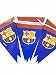 FC Barcelona Birthday Party Decoration Flags