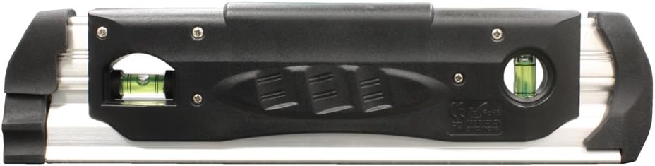 Digi-Pas DWL280PRO Waterproof IP67 Digital Torpedo Level and Protractor, Magnet, LED Bright Display, 9 inch,Black/Silver