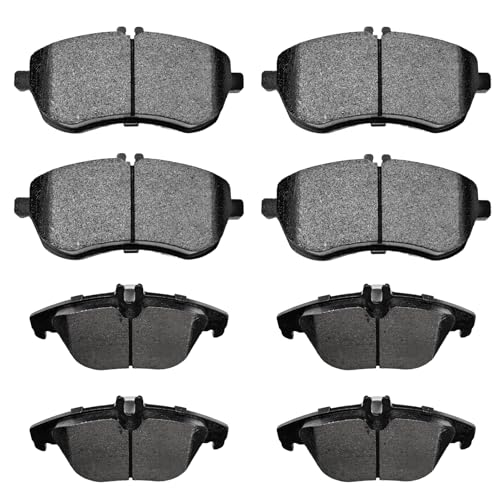 Image of Brake Pads Fit for 2012-2016 Mercedes-Benz C250, 2008-2012 C300 | D1340 D1341 Front Rear Brake Pads Fit for 2012-2016 Mercedes-Benz C250, for 2008-2012 Mercedes-Benz C300
