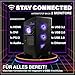 HYPER BYTE® Essential Gaming PC - Computer mit AMD Ryzen 3 3200G mit 4,0 GHz | Vega 8 | 16GB DDR4 RAM | 256GB SSD | Gamer Tower Desktop | USB 3.0 | WLAN | Windows 11 Pro