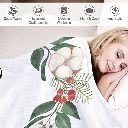 Couverture de canapé en flanelle Noël plaid lit doux 130x150cm - 4