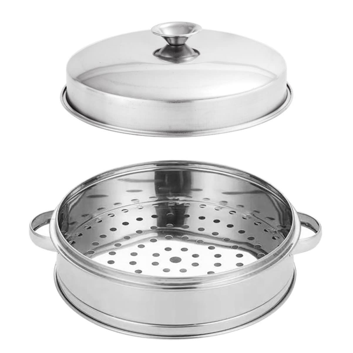 OFFSCH Cuiseur Vapeur Avec Panier De Cuisson Vapeur Multifonction Couvercle Pour Cuisson Aliments