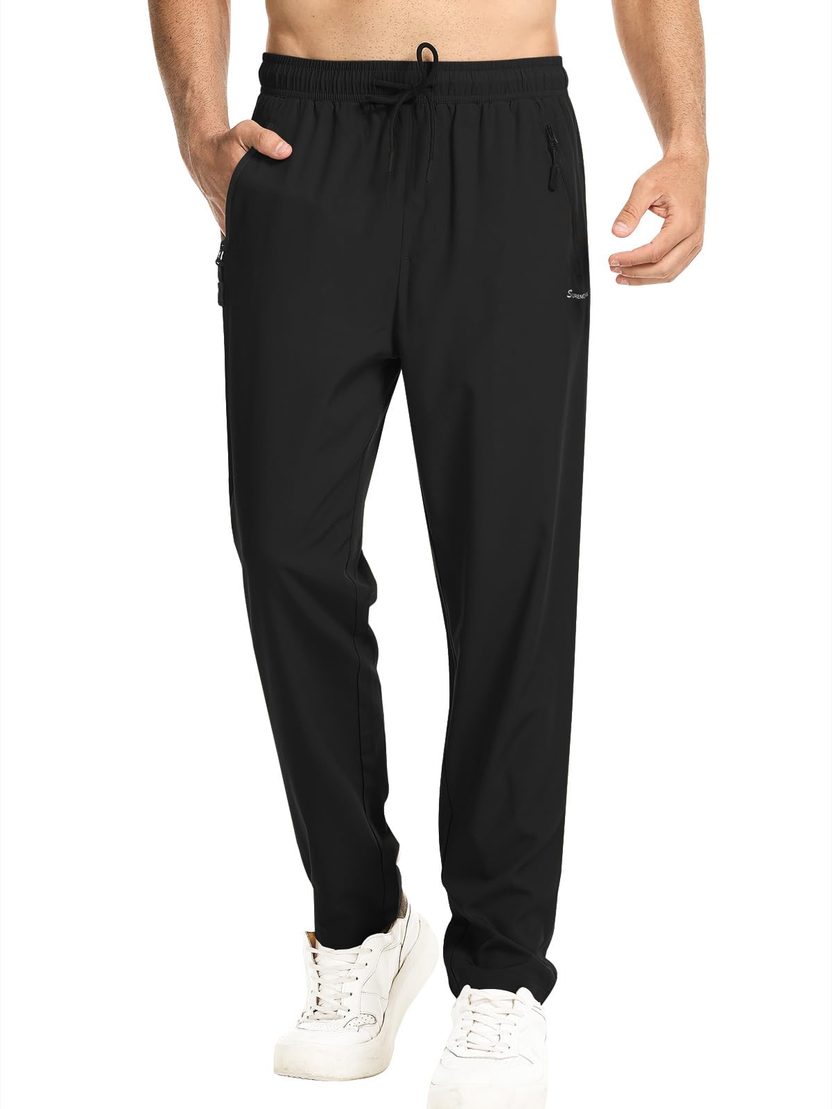 Surenow Mens Running Jogger Pants