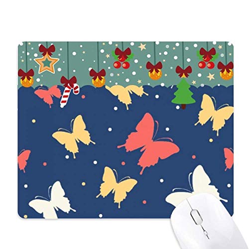 Tapis de souris en jeu papillon coloré surface fluide office