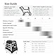 Thule Allax Hundebox, Transportbox Hund, Hundebox für Auto Black/Aluminum S