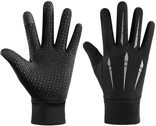 Guantes de invierno para hombres y mujeres, guantes de ciclismo resistentes al viento, guantes de ciclismo para hombres, guantes de correr al aire