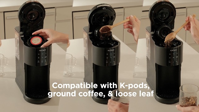 Amazon.com: CUCKOO Single Serve Coffee Maker for K-Cup Ground