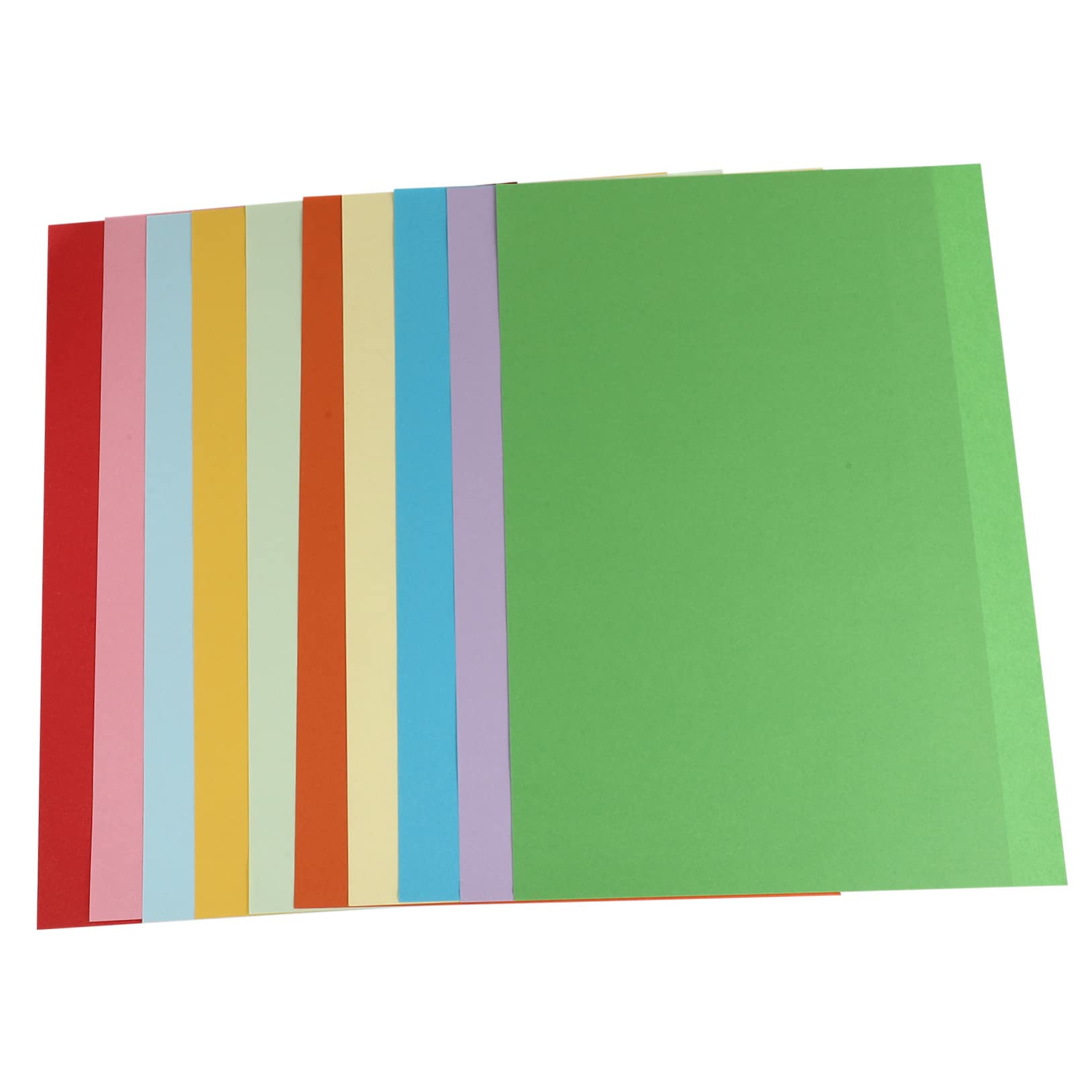 100 Pezzi Carta Colorata per Carta da e Origami Colori Misti per Lavoretti Creativi e Progetti DIY
