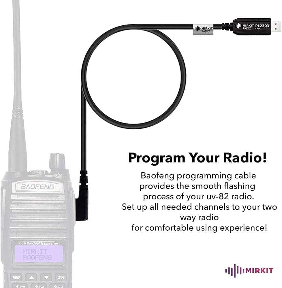 70% оƒƒ Dіѕсоunt Mirkit Ham Radio Baofeng UV-82 MK5 8 Watt Max Power 2022 Dual Band Ham Radio with 2800 mAh Battery + Fullhouse Baofeng Accessories Kit with 3800 Battery, Speaker Mic, Programm and Charger Cable