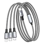 RAVIAD – RAVIAD 100W USB C auf Multi Ladekabel 3 in 1 Schnellladekabe