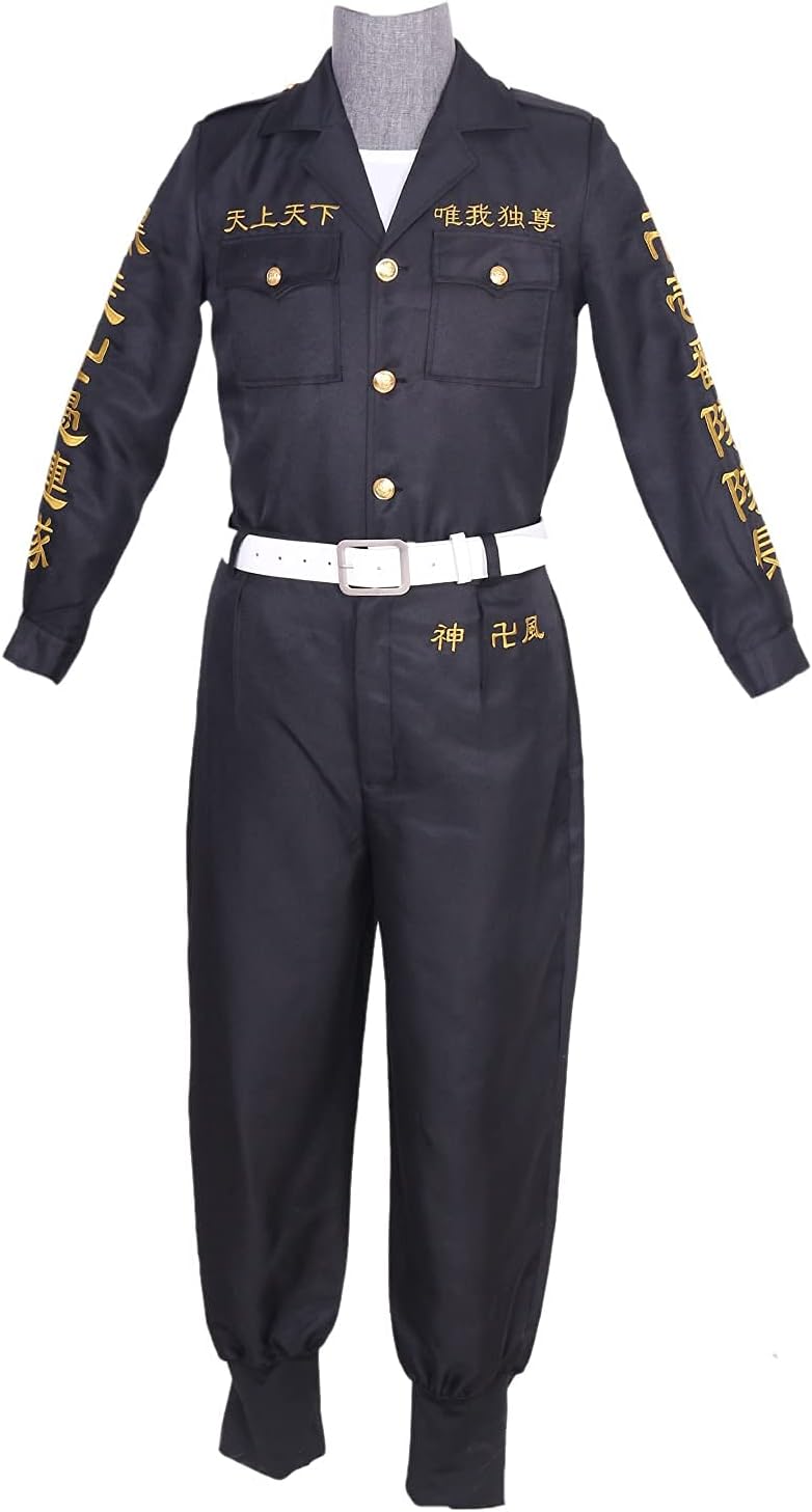 東京卍リベンジャーズ 場地圭介 コスプレ 衣装 刺繡スタイル 東京卍會 壱番隊隊長 特攻服 バジ けいすけ コスプレ 隊服 cosplay アニメ 祭り ハロウィン クリスマス 仮装 変装