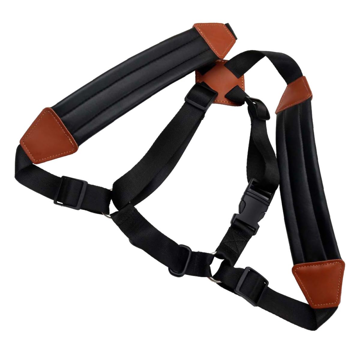 Holibanna Saxophone Double Shoulder Strap Comfortable and Saxophone Accessory for Adults Lightweight and Breathable Material present for Saxophone Players