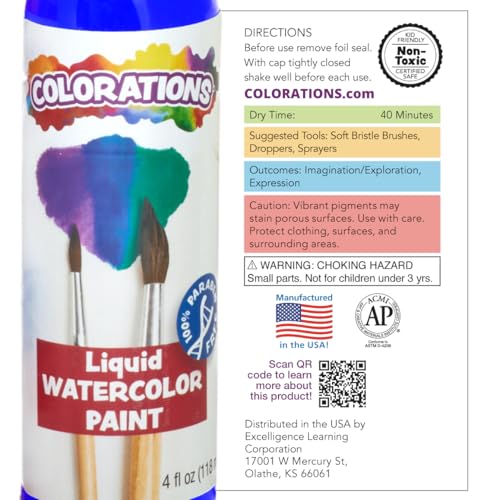 Really Good Stuff Classroom Art and Storage Bundle - Group Color Book and Binder Holders, Large Book Baskets, Washable Sidewalk Chalk, Liquid Watercolor Paint, Wheat and Gluten Free Dough - Image 8