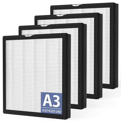 Filtre True HEPA 3 en 1 pour purificateur G3 AMEIFU et VEWIOR haute efficacité
