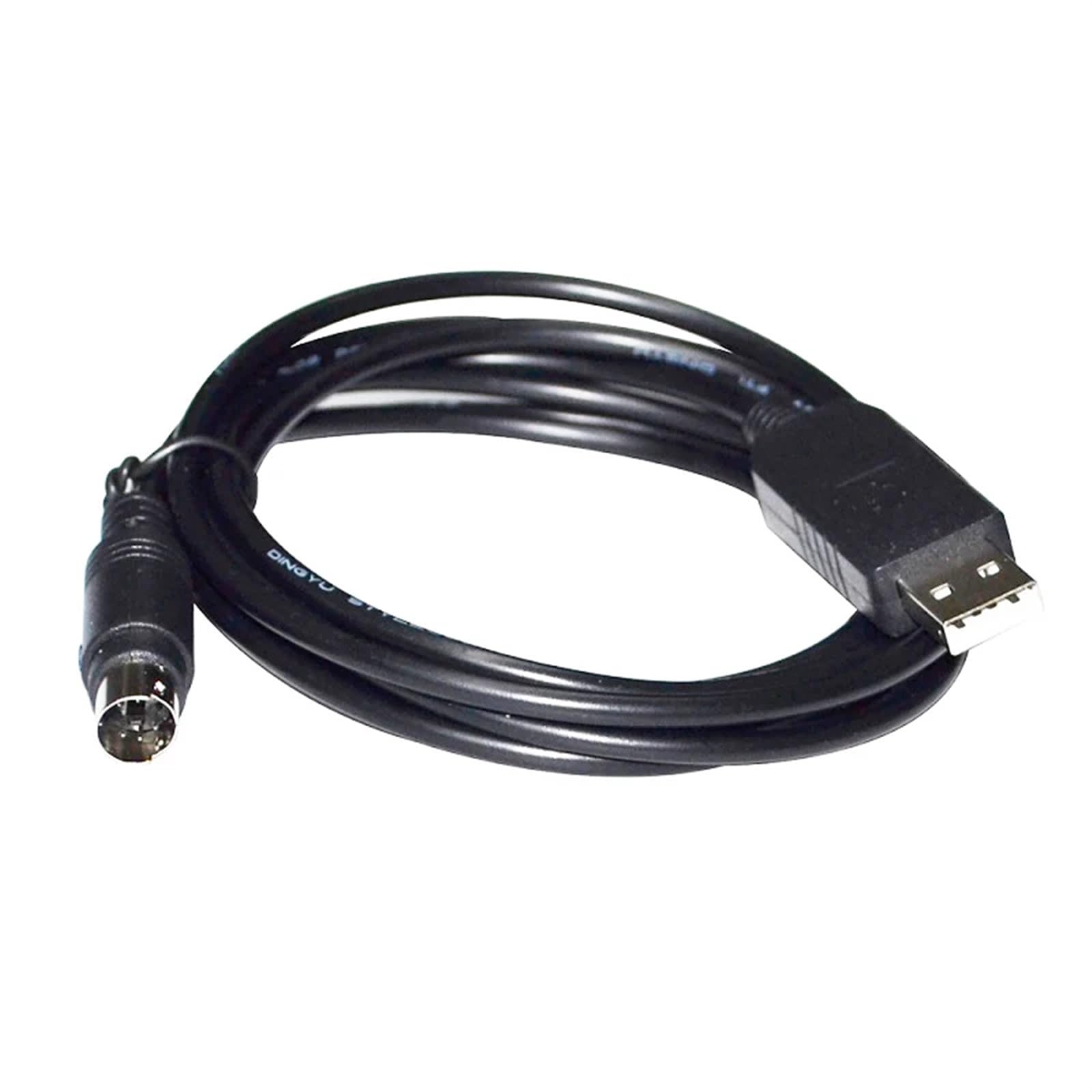 BIVOO ADAPTATEUR USB VERS MINI DIN 4 BROCHES CONVERTISSEUR RS232 CÂBLE DE COMMUNICATION SÉRIE(3 metres,DB9-MINI DIN)