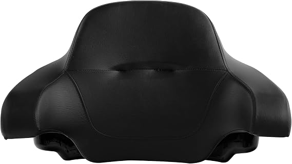 Motorcycle 10.7/'' Chopped Trunk Luggage Trunk W/Wrap-Around Passenger Backrest Pad For Harley Touring Road King Street Glide Road Glide Electra Glide Ultra Classic '14-'23, W/King Backrest