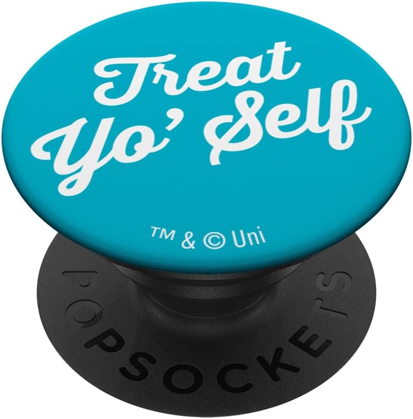 Parks and Rec Treat Yo' Self Tom Haverford and Donna Meagle PopSockets MagSafe PopGrip for iPhone